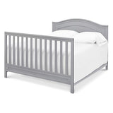DaVinci Charlie 4-in-1 Convertible Crib in Grey, Greenguard Gold Certified DaVinci