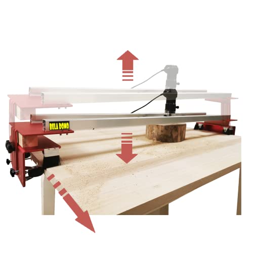 Router Sled,3 Axis Adjustable,Slab Flattening Mill,Slab Jig-Restricted Position,Router Sled for Woodworking BELA DOMO