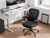 Ergalithic Ergonomic Office Chair - X-Shaped Computer Desk Chairs Comfy, Mesh High-Back Gaming Chair with Adjustable Lumbar Support, Executive Task Chair for Adults, Comfortable for Long Hours Ergalithic