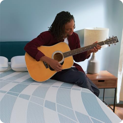 Sealy Dreamlife 14” Hybrid Mattress-in-a-Box, Queen, SealyComfort Gel Memory Foam, SealyResponsive Encased Coils, Machine Washable Cover Sealy