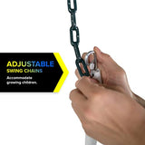 Sportspower Arcadia Swing Set - Outdoor Heavy-Duty Metal Playset for Kids with Slide Sportspower