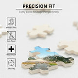 TIGTMULERLY 1000 Piece Puzzle for Adults Jigsaw Puzzles Hard Challenging Difficult Family Cool Large Marsh View from Freedom Park Hilton Head South Carolina Puzzles for Adults 1000 Pieces TIGTMULERLY