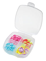 Clover 3033 Quick Locking Stitch Marker Set Multicolor, 3" Height x 3" Length x 1.2" Width Clover