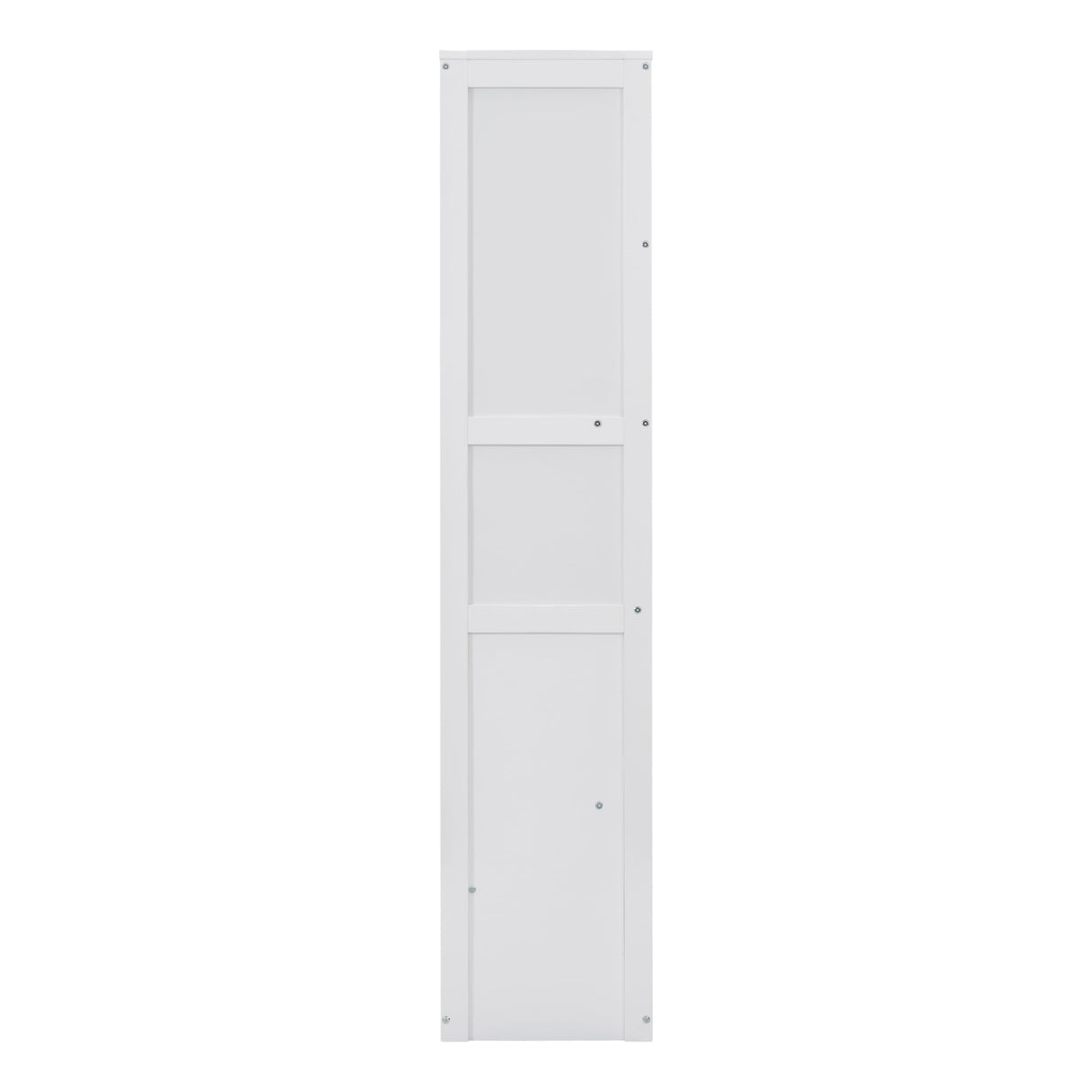 Merax Full Size Murphy Bed, Wood Full Murphy Cabinet Bed with Shelves, for Home Office or Small Room, White Merax