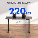 FLEXISPOT E6 Dual Motor Standing Desk Frame 3 Stages Electric Height Adjustable Stand Up Desk Frame Only ((Black) FLEXISPOT
