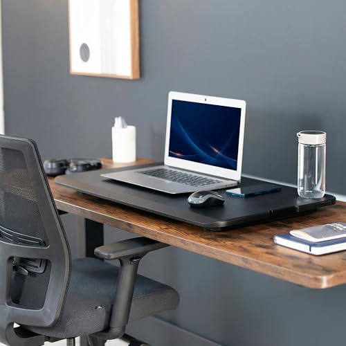 VIVO Economy Single Top Height Adjustable 29 inch Standing Desk Converter, Sit Stand Tabletop Monitor and Laptop Riser Platform Workstation, DESK-V000U VIVO