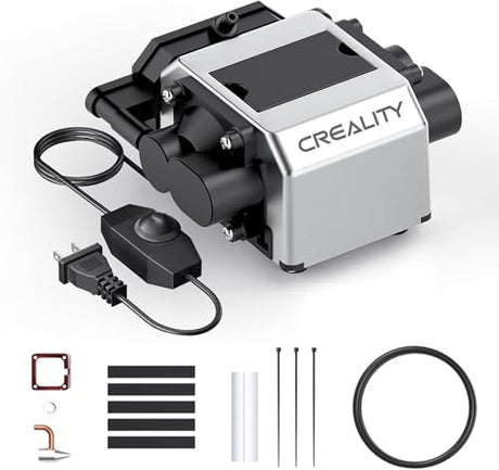 Air Assist for Laser Cutter, Laser Air Assist Laser Engraver for Wood and Metal 22L/min Air Output for Laser Air Assist Protect Laser Lens Reduce Surface Temperature CREALITY FALCON