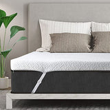 3 Inch Gel Memory Foam Mattress Topper King Size High Density Cooling Pad Pressure Relief Bed Topper (with Removable & Bamboo Cover) VALUXE