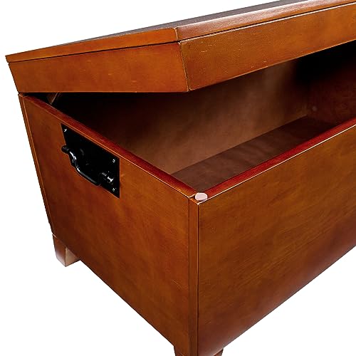 SEI Furniture Pyramid Lift-Top Trunk Coffee Table, Brown SEI Furniture