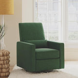 DaVinci Piper 360° Swivel Rocker Recliner Chair - Glider Rocking Chair for Nursery and Living Room - GREENGUARD Gold, FSC & Certi-PUR US Certified - Ultra Comfy Nursery Glider Recliner - Pine Green DaVinci