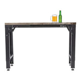 Montezuma Adjustable Steel Multi-Use Workspace Frame, 64" x 17" x 41" Montezuma