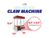 Etna Electronic Arcade Claw Machine - Toy Grabber Machine with Flashing LED Lights and Sound Etna