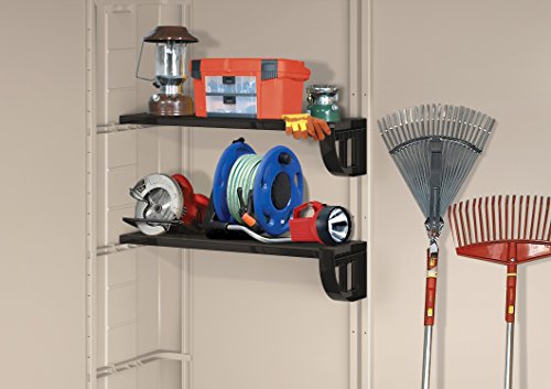 Keter Factor 6x3 Outdoor Storage Shed Kit-Perfect to Store Patio Furniture, Garden Tools Bike Accessories, Beach Chairs and Push Lawn Mower, Taupe & Brown Keter