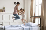 Poppy & Fritz - Full Sheets, Cotton Percale Bedding Set, Crisp & Cool, Ideal Bedding Set (Bumble Bees, Full) Poppy & Fritz