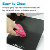 Mefine Creality Ender 3 Glass Bed Upgraded 3D Printer Tempered Glass Plate Build Surface for Ender 3/Ender 3 Pro/Ender 3 V2/Ender 5/Ender 5 Pro/Ender 3 S1, 235x235x4mm Mefine