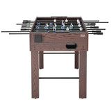 VEVOR Foosball Table, 55 inch Standard Size Foosball Table, Indoor Full Size Foosball Table for Home, Family, and Game Room, Soccer with Foosball Table Set, Includes 4 Balls and 2 Cup Holders VEVOR