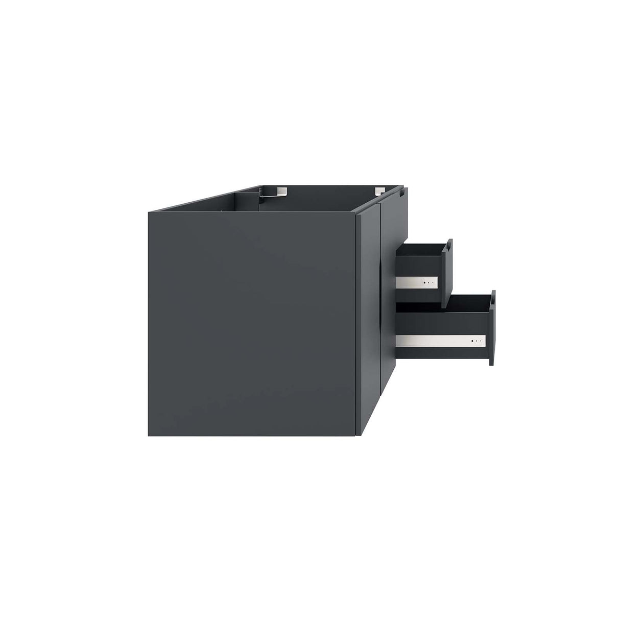 Modway Vitality 48" Double or Single Sink Compatible (Not Included) Bathroom Vanity Cabinet, 48 Inch,Grey Modway