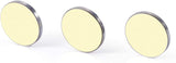 OMTech Laser Cutting Mirror Set, 20mm Gold Coated Silicon Replacement Mirrors for CO2 Laser Engraving Machines, 3mm High Transmittance Si Mirrors for 30W to 200W Laser Engravers, Set of 3 OMTech