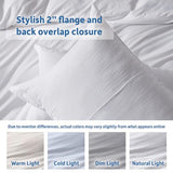 Hearth & Harbor Queen Duvet Cover Set - Queen Soft Prewashed White Duvet Cover, 3 Piece Set with Zipper Closure, 1 Duvet Cover 90x90 inches and 2 Pillow Shams Hearth & Harbor