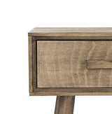 Safavieh Home Albus Mid-Century Modern Chocolate 3-drawer Console Table SAFAVIEH