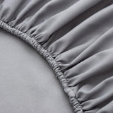 NTBED 4 Pieces Construction Toddler Bedding Set for Baby Boys,Tree Truck Vehicles Excavator Cars Printed, Includes Comforter, Flat Sheet, Fitted Sheet and Pillowcase,Light Grey NTBED