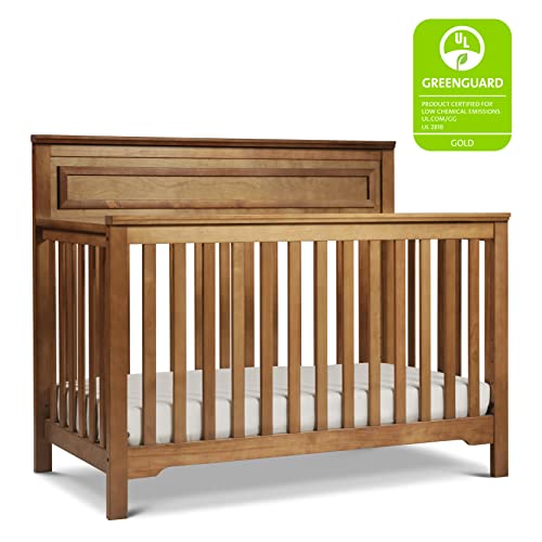 DaVinci Autumn 4-in-1 Convertible Crib in Chestnut, Greenguard Gold Certified DaVinci
