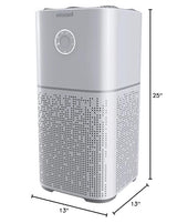 BISSELL Air180 Air Purifier For Home, Bedroom, HEPA Filter, Filters Smoke, Allergies, Pet Dander, Odor, Dust, Gray, 3496+ Bissell