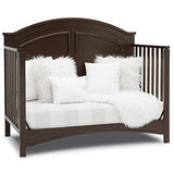 Delta Children Perry 6-in-1 Convertible Crib - Greenguard Gold Certified, Walnut Espresso Delta Children