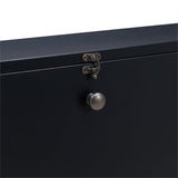 SEI Furniture Willingham Wall Mount Folding Desk, Black SEI Furniture