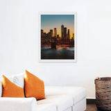 New York City Manhattan Bridge Skyline Diamond Art Painting Kits for Adults Full Drill 5D DIY Craft for Home Decor Gift 12"x16" WoodArtSupply