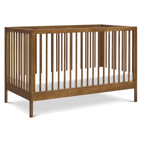 DaVinci, Birdie 3-in-1 Convertible Crib, Walnut, Easy Assemble, Greenguard Gold Certified DaVinci