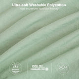 BOHOPOPM Softness Sage Green Twin/XL Comforter Set- Lightweight Super Soft Cozy Modern Polycotton Bedding Blanket Quilt Set for Kid Teen Boy Children Dorm All Season - 1 Down Comforter & 1 Pillowcase BOHOPOPM