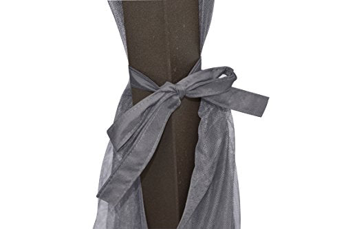 Universal 10' x 12' Gazebo Replacement Mosquito Netting (Grey) APEX GARDEN