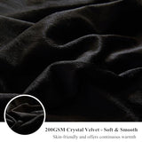 XeGe Fluffy Faux Fur Tiger-leopard Patchwork Print Duvet Cover Set, 1 Plush Fuzzy Decorative Comforter Cover and 2 Furry Pillowcases, Western Wild Shaggy Bedding Set with Zipper, Brown and Black, King XeGe