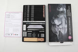 HIFORNY 30 PCS Sketching Drawing Pencil Set,Sketch Pencils Art Supplies with Graphite,Charcoal,Blending Tools,Accessories,Drawing Kit for Adults Artists HIFORNY