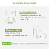 Real Relax Large Dog Crate Furniture, 71” Multi-Purpose Dog House w/Double Rooms, Divider and Sliding Barn Door, Steel Frame Indoor Double Dog Crate for Medium Small Dogs, White Real Relax