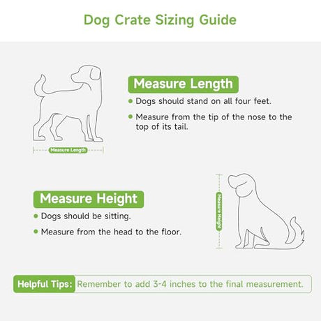 Real Relax Large Dog Crate Furniture, 71” Multi-Purpose Dog House w/Double Rooms, Divider and Sliding Barn Door, Steel Frame Indoor Double Dog Crate for Medium Small Dogs, White Real Relax