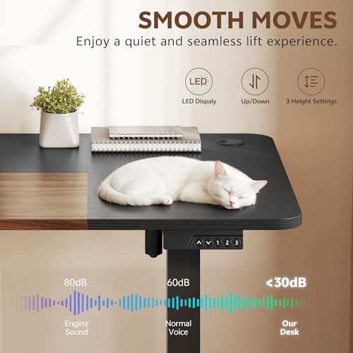 Homiflex 77.8 Inches L Shaped Standing Desk Corner Desk with Hutch Electric Height Adjustable Desk with Storage Shelves File Drawer Power Outlets Reversible Computer Gaming Desk for Home Office Black Homiflex