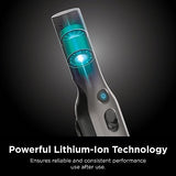 Shark WV201 WANDVAC Handheld Vacuum, Lightweight at 1.4 Pounds with Powerful Suction, Charging Dock, Single Touch Empty and Detachable Dust Cup,Graphite, Slate Shark