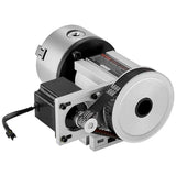 VEVOR Dividing Head, K11-100mm 3-Jaw Chuck, CNC Router Milling Machine Rotational Axis 4th Axis A Axis Indexing Head, 2.6"/65 mm Center Height MT2 Tailstock 6:1 Gear Ratio, Universal for Engraving VEVOR