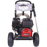 SIMPSON Cleaning CM61083 Clean Machine 3400 PSI Gas Pressure Washer, 2.5 GPM, CRX Engine, Includes Spray Gun and Wand, 4 QC Nozzle Tips, 5/16-in. x 25-ft. MorFlex Hose, 49-State SIMPSON