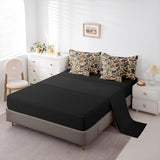 Erosebridal Duck Hunting 7 Pieces Bed Set Twin Size Army Camo Comforter Set Kids Boys Green Camouflage Military Bed in A Bag with Comforter Wild Woodland Sheet Set Farmhouse Room Decor Erosebridal