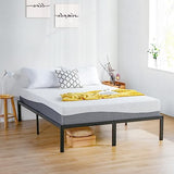 Olee Sleep Twin Mattress, 10 Inch Gel Memory Foam Mattress, Gel Infused for Comfort and Pressure Relief, CertiPUR-US Certified, Bed-in-a-Box, Medium Firm, Grey, Twin Size Olee Sleep