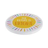 Craft Express Sublimation Blank Ceramic Coaster - White Drink Coasters Ready to be Personalized with Flat Heat Press - 4 Pack Craft Express