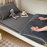 OneGrifN Cover for Traditional Japanese Floor Futon Mattres 100% Cotton Cover for Traditional Shikibuton Futon Mattress, Futon Mattress Protective Cover,Reversible Washable(Gray2,Full(120x200cm)) OneGrifN