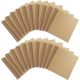 Selizo 20 Pack Teflon Sheet for Heat Press, Heat Transfer Press Cover Paper Heat Resistant Transfer Protector Mats for Cricut Iron HTV Vinyl, Sublimation, Baking and Craft selizo