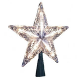 Kurt Adler Star Treetop 10-Light Set, 7-Inch, Clear Kurt S. Adler