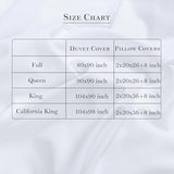 Dreamology White Duvet Cover Luxury Hotel Quality Bedding Set 100% Cotton Embroidered Duvet Covers with 2 Pillow Shams Hypoallergenic Zipper Closure 3 Pieces Duvet Set (Sky Blue, King) Dreamology