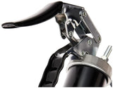 LUMAX LX-1152 Black Heavy Duty Deluxe Pistol Grease Gun with 18" Flex Hose, Handy 3-Way Loading - Fill with Standard Cartridge, Suction or Bulk Fill. Convenient One-Hand Operation for Easy Greasing. LUMAX
