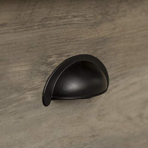 Walker Edison Farmhouse Square Side Accent Table Set-Living-Room Storage End Table with Storage Door Nightstand Bedroom, 18 Inch, Grey Wash Walker Edison